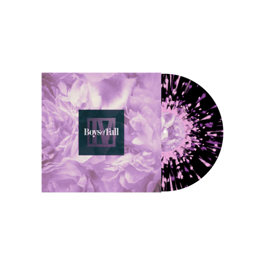 Boys of Fall IV Vinyl - Black With Pink & Purple Splatter - Signed by Boys of Fall